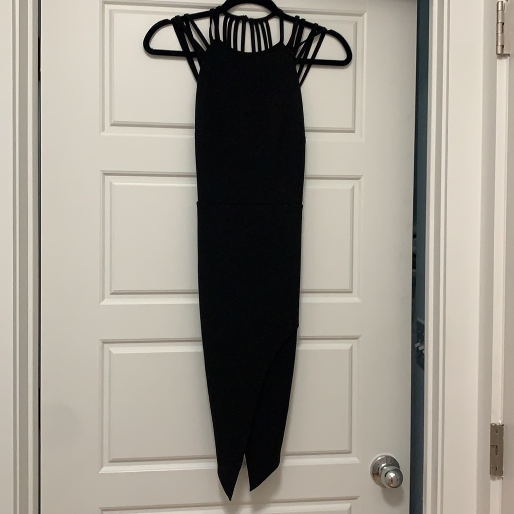Strappy little black dress
